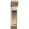Ekena Millwork Westlake Slat Smooth Bracket w/ Offset Brace, Douglas Fir, 7 1/2"W x 32"D x 32"H BKT0806X32X32WTL06SDF - alternate 3